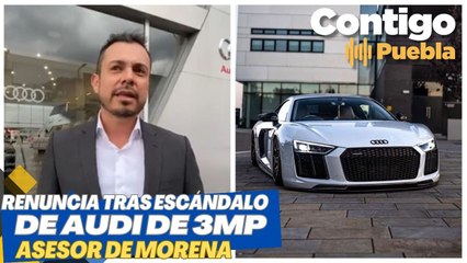 Asesor de Alejandro Armenta renuncia y “devuelve” Audi de lujo