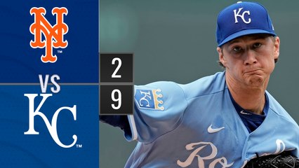 Resumen Reales de Kansas City Vs  Mets de Nueva York | MLB 03-08-2023