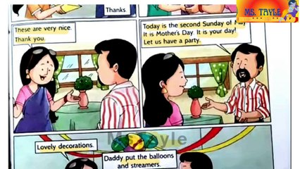 A PARTY FOR MOM | Class 2(Lesson 1)Roots And Wings | #rootsandwings #english #aps #class2 #srijan #mstayle #mananthegenius