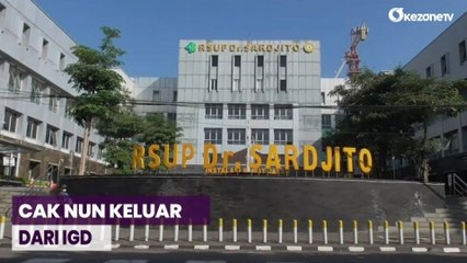 1 Bulan Dirawat di RSUP Dr Sardjito, Kondisi Cak Nun Membaik
