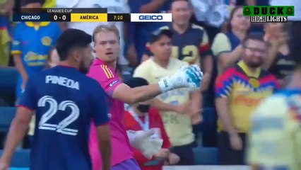 America vs Chicago Fire 1-0 - Resumen y Goles _ Leagues Cup 2023 HD