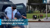 Con chaleco antibalas, fiscal de Morelos ingresa a Reclusorio Sur por caso Ariadna Fernanda