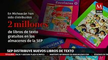 Empieza distribución de libros de texto gratuitos de la SEP en Michoacán y Quintana Roo