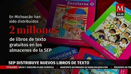 Download Video: Empieza distribución de libros de texto gratuitos de la SEP en Michoacán y Quintana Roo