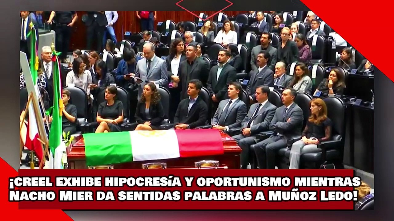 ¡VEAN! ¡Creel exhibe hipocresía y oportunismo mientras Nacho Mier da sentidas palabras a Muñoz Ledo!