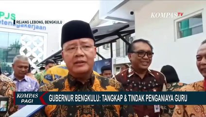 Descargar video: Orang Tua Murid Aniaya Guru, Gubernur Bengkulu: Tangkap dan Tindak Penganiaya Guru!