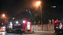 Incendie criminel suspecté dans l'incendie devant l'hippodrome de Veliefendi ： Incendie en deux points distincts en face de l'hippodrome