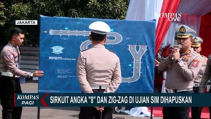 Sirkuit Angka 8 dan Zigzag di Ujian SIM Dihapuskan, Kakorlantas Polri: Cukup Menyulitkan!