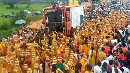 Supernatural sight, huge crowd in Kalash Yatra