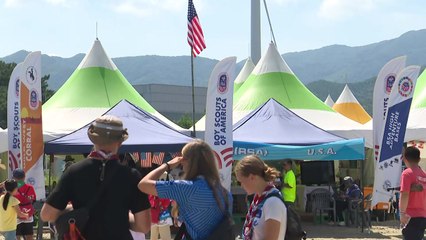 [날씨] 새만금 '세계스카우트잼버리' 닷새째...폭염 기승 / YTN