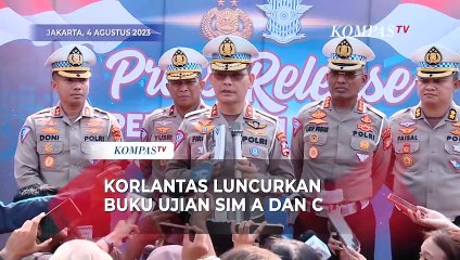 Permudah Ujian Pembuatan SIM, Korlantas Luncurkan Buku Panduan