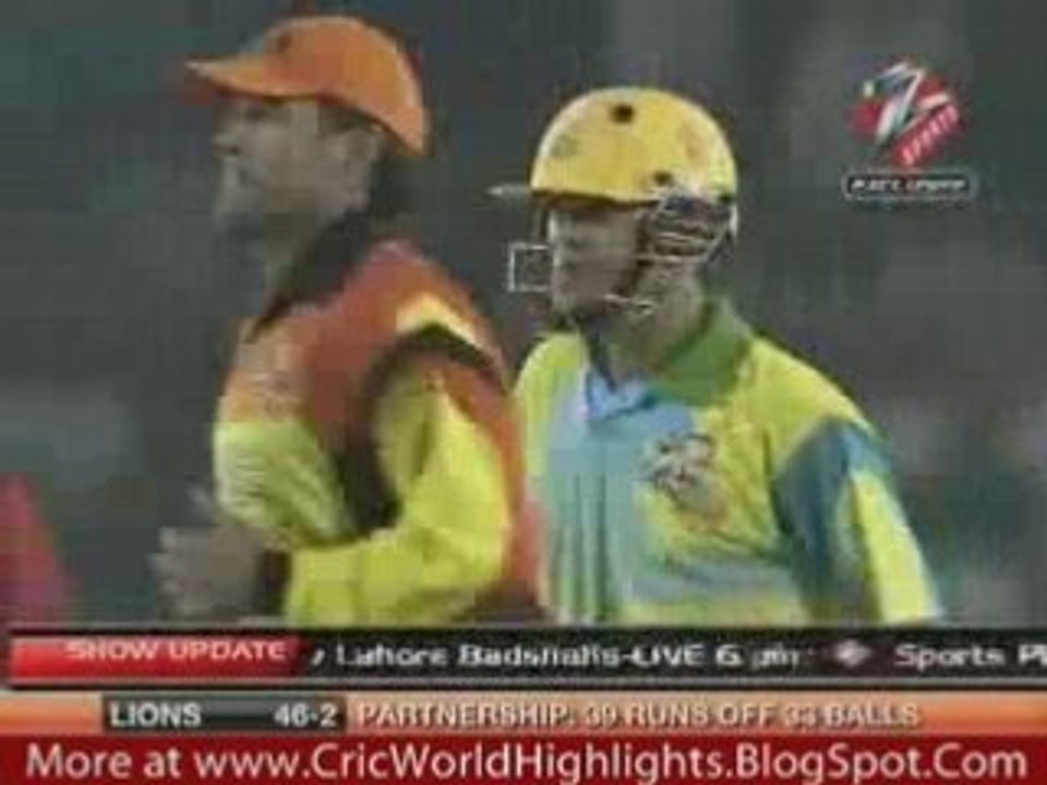 Part 3: 21st Match - Lions v Champs - Full Highlights