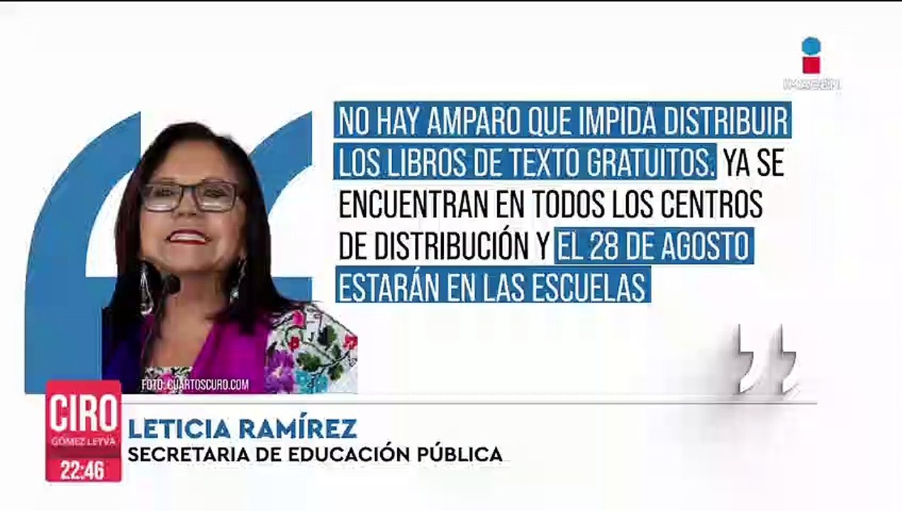No hay amparo que impida distribución de libros de textos gratuitos: SEP