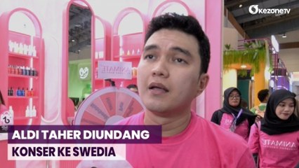 Aldi Taher Tak Menyangka Dirinya Diundang Konser ke Swedia