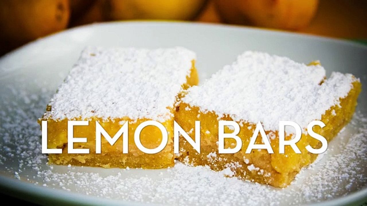 Lemon Bars Recipe | Delicious Tasty Lemon Bread Recipe