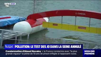 Jeux Olympiques: le test de "nage en eaux libres" dans la Seine annulé à cause de la pollution