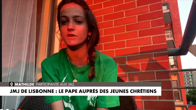 Mathilde, présente aux Journées mondiales de la Jeunesse : «On s'attend à quelque chose d'assez impressionnant»