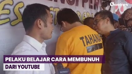 Belajar dari Youtube, Pelaku Pembunuhan Sadis Mahasiswa UI Terancam Hukuman Mati