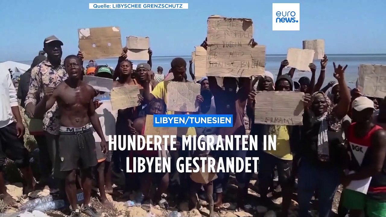 Pushbacks in Tunesien: viele Migranten an Grenze zu Libyen ausgesetzt