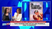 Zully Pinchi presenta su novela romántica ‘Un presidente enamorado’: “A mí me seduce el amor a mi pueblo”