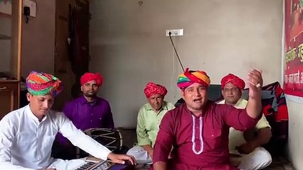 अंतरराष्ट्रीय भपंग वादक यूसुफ खान मेवाती की ग्रामीण व शहरी ओलम्पिक खेलों पर प्रस्तुति