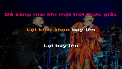 Karaoke Con Cò - Tùng Dương Ft. Hà Trần _ Human Live Concert