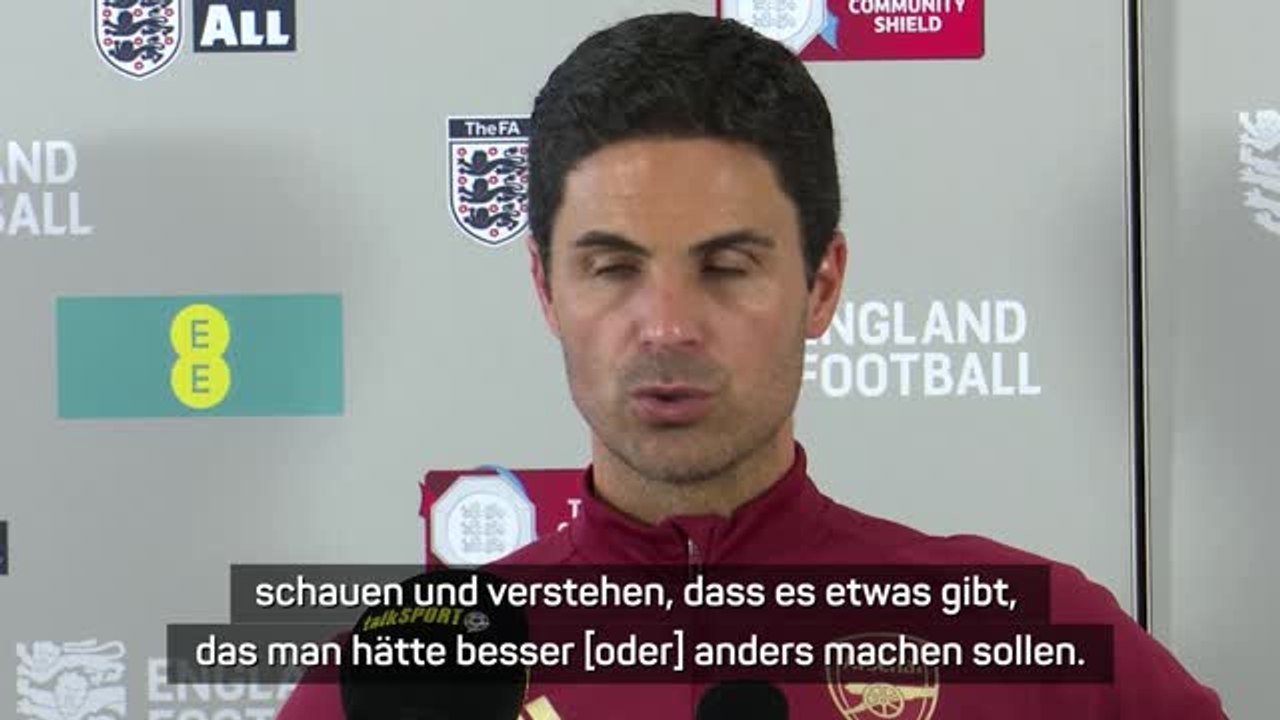 Arteta: Verpasste Meisterschaft 'war schwierig'