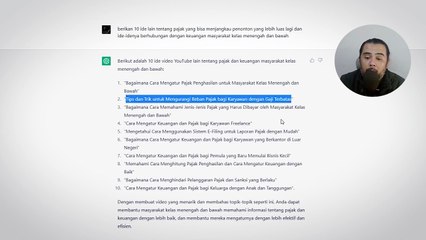 7 Trik Rahasia ChatGPT PENAKLUK Algoritma YouTube
