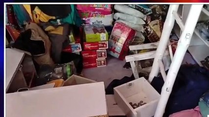 सीतामढ़ी: दुकान का ताला तोड़ कपडा दुकान से चोरों ने चुराए लाखों की संपत्ति