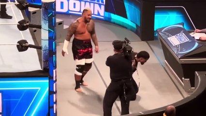 Jey Uso vs Solo Sikoa (Part 1) - WWE Smackdown 8/4/23