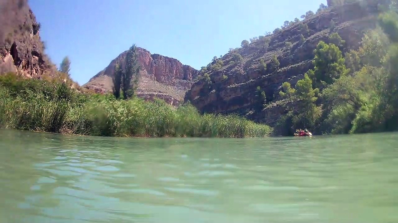 Descenso por el cañón de Almadenes en Calasparra.