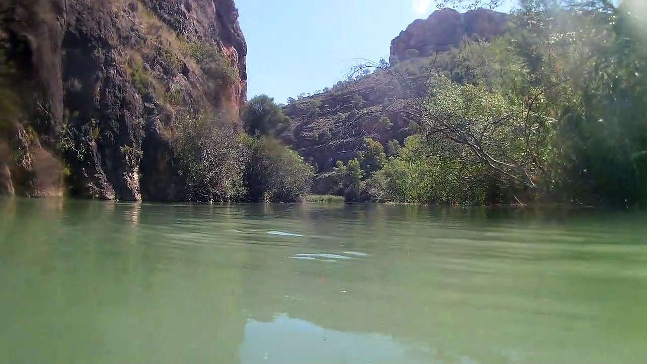 Rafting en el cañón de Almadenes.