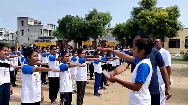 राजीव गांधी शहरी व ग्रामीण ओल​म्पिक खेलों का आगाज
