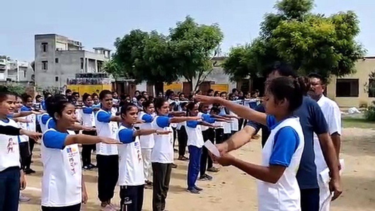 राजीव गांधी शहरी व ग्रामीण ओल​म्पिक खेलों का आगाज