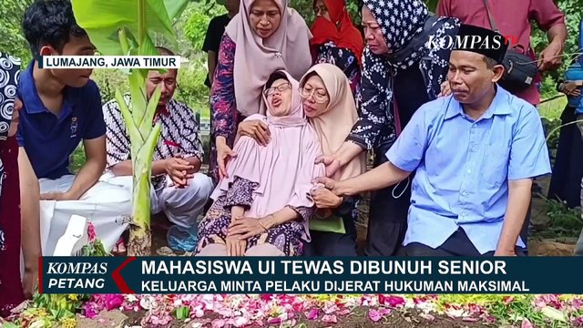 Dibunuh Senior, Prosesi Pemakaman Muhammad Naufal Zidan Diwarnai Isak Tangis Keluarga