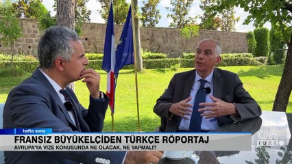 Fransız Büyükelçi'den Türkçe röportaj: Türkiye Avrupa'nın bir parçası
