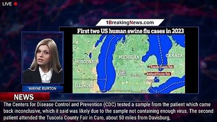 Descargar video: Two people in Michigan are infected with SWINE FLU after attending county