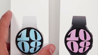 Unboxing des nouvelles Watch 6 de Samsung.