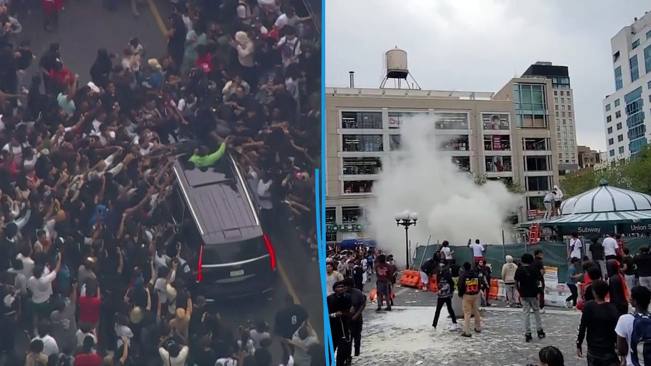 « C’était hors de contrôle » : à New York, un rassemblement provoqué par un influenceur dégénère en violences