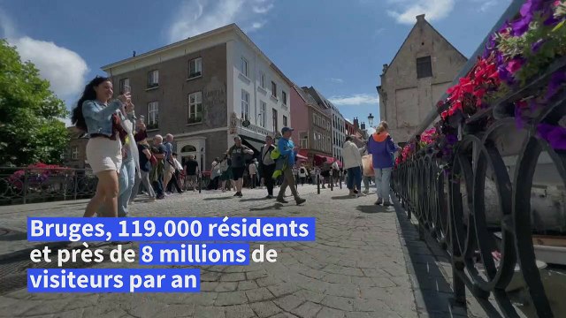 Belgique: Bruges s'approche de la ligne rouge face au surtourisme