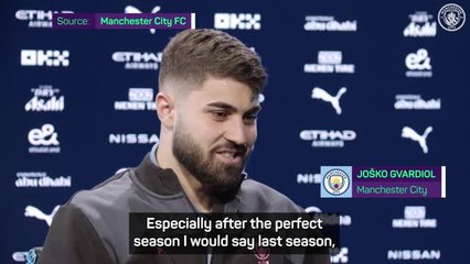 Gvardiol joined Man City to avoid defending Haaland