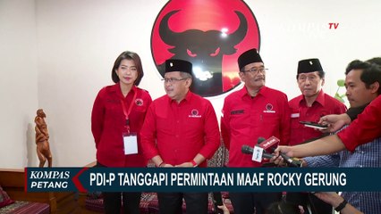 Begini Respons Sekjen PDIP Hasto soal Permintaan Maaf Rocky Gerung