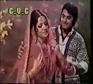 PAKISTANI FILM SURIYA BHOPALI SONG, JIS TARAF AANKH UTAON TERI TASVERAN HAI, ACTORS SHAHID AND RANI, SINGER MEHDI HASSAN AND NAHEED AKHTAR