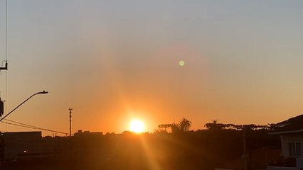 Sábado de sol e máxima de 25°C em Cascavel
