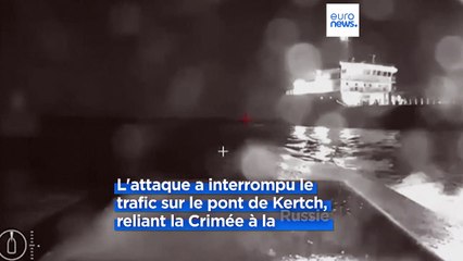 Un pétrolier russe touché par des drones ukrainiens