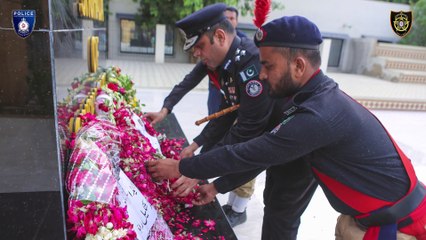 Youm-E-Shuhadae Police | SSU Headquarters | Security Division | Dr. Maqsood Ahmed