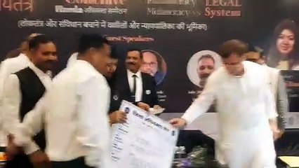 संविधान को बचाने का लिया संकल्प,विवेक तन्खा ने किया संबोधित