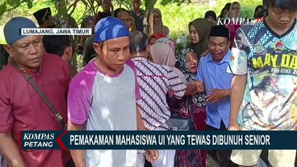 Terkulai Lemas, Inilah Detik-Detik Orangtua Korban Pembunuhan Mahasiswa UI saat Proses Pemakaman