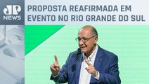 Alckmin diz que percentual de álcool na gasolina pode aumentar para 30%