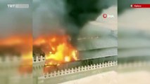 Mısır’da bakanlık binasında yangın